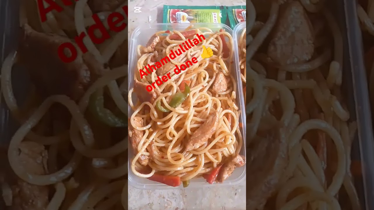 Esaghetti Recipe by cooking with Sadaf