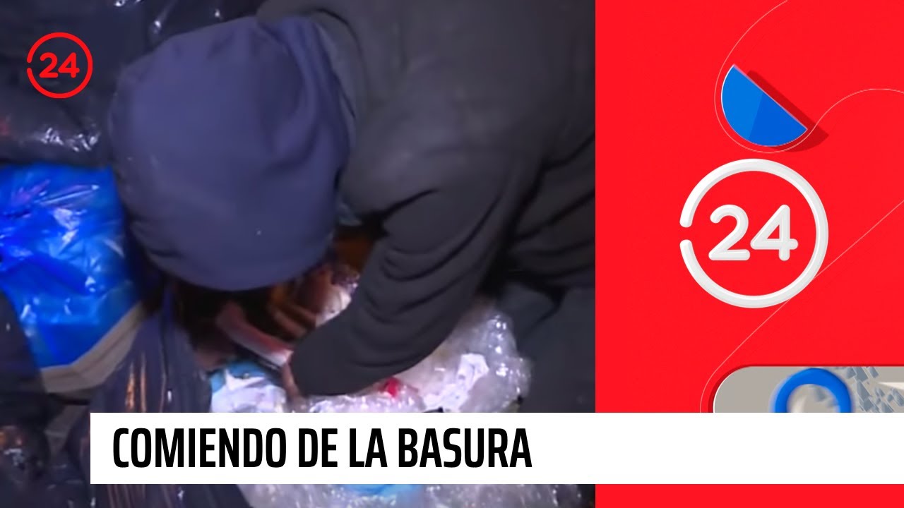 Reportajes 24: Comer de la Basura | 24 Horas TVN Chile