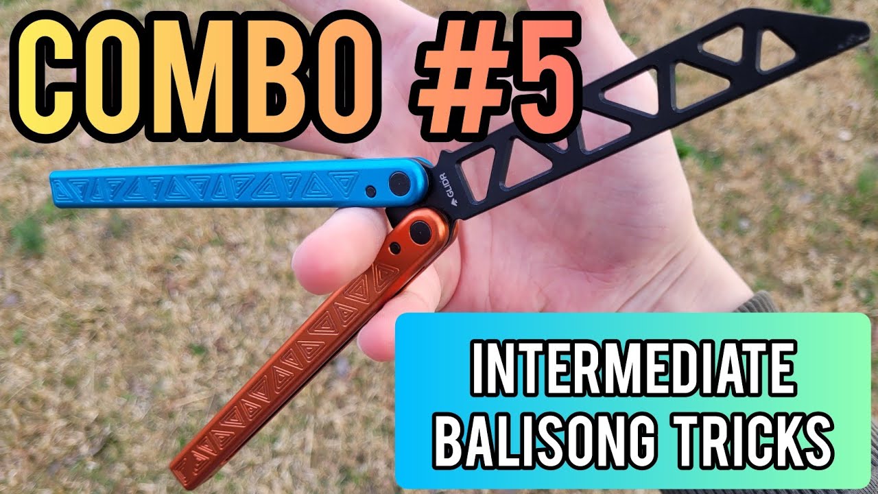 Combo #5 Balisong Tutorial | Intermediate Butterfly Knife Tricks