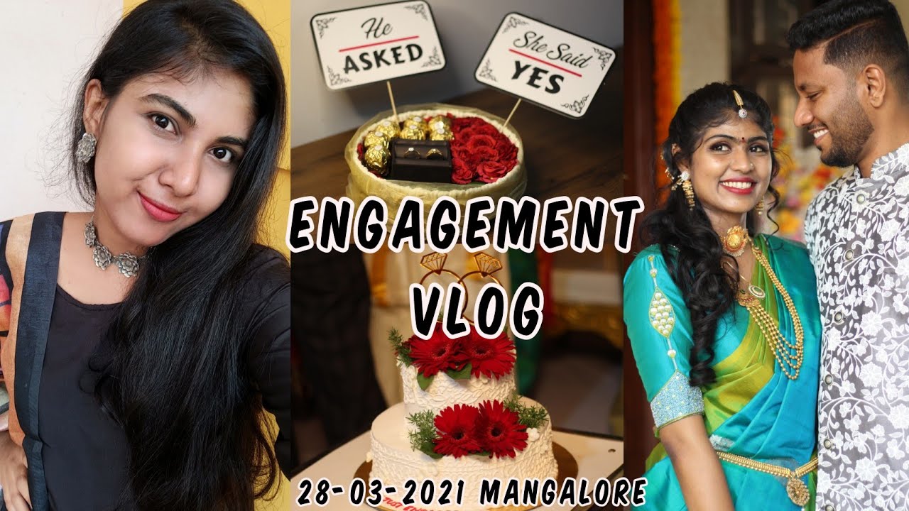 My cousin's Mangalorean Engagement  😍 Before lockdown 🥰vlog 2