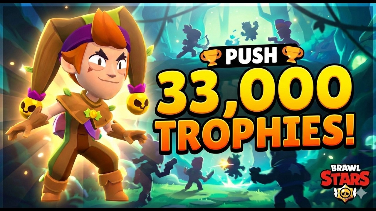33000 Trophies In Brawl Stars 😁