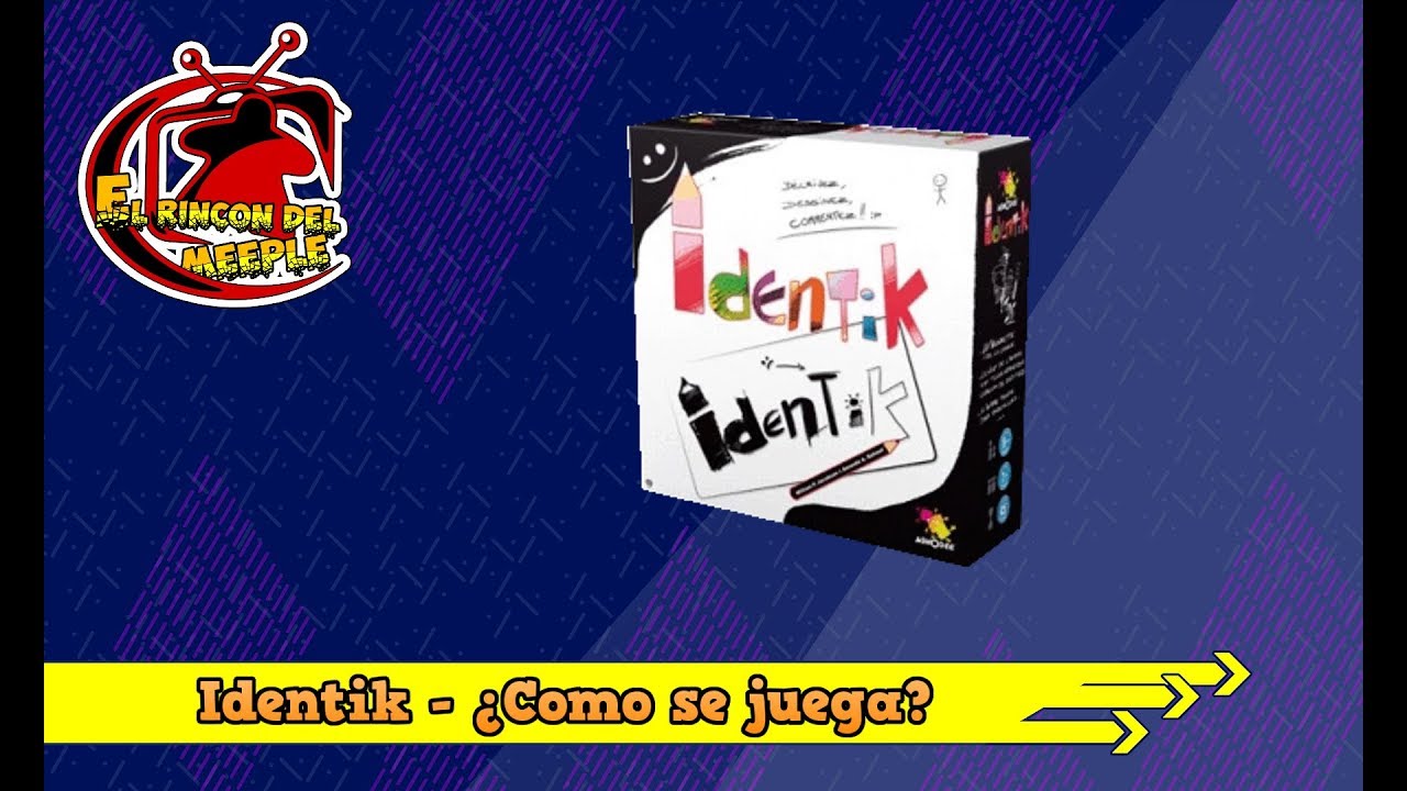 ¿Cómo se juega? - Identik - Juego de mesa