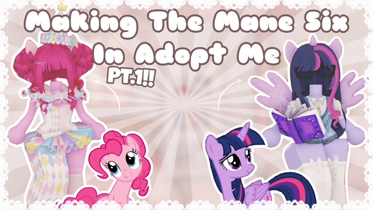 ♡ делаю гриву шестерых в &laquo;Adopt Me&raquo;! | ч.1