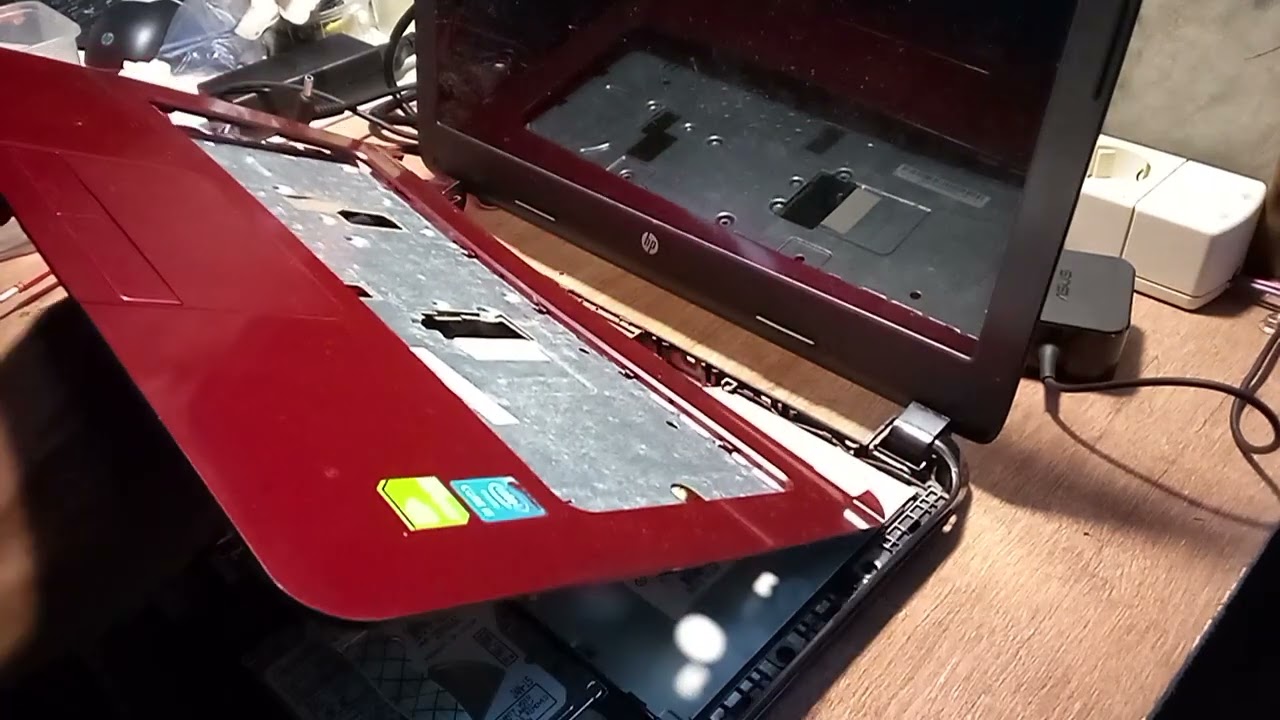 bongkar laptop hp 14 tpn c116