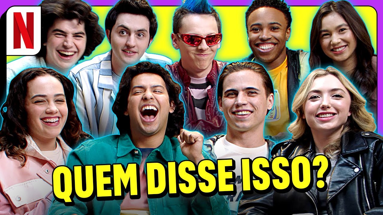 Elenco de Cobra Kai brinca de Quem Disse Isso? | Netflix Brasil