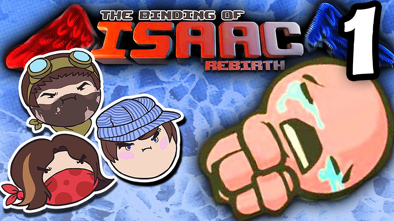 The Binding of Isaac Rebirth: Nightmare Diglets! - PART 1 - Steam Train