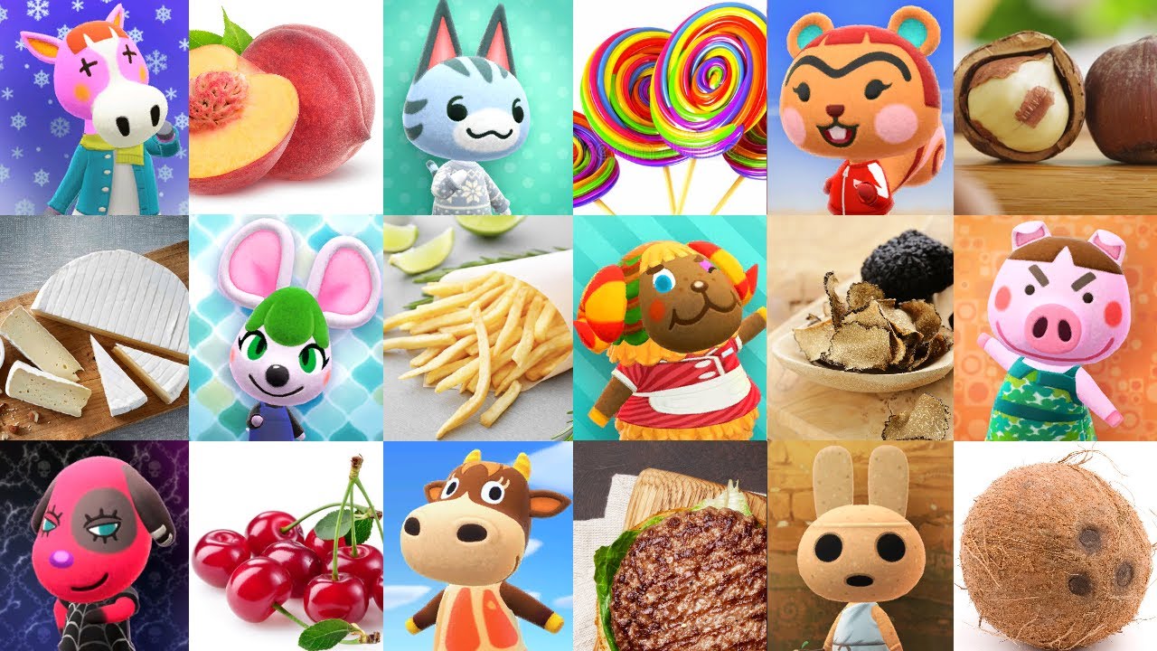 Food Villagers (Part 2) in Animal Crossing New Horizons
