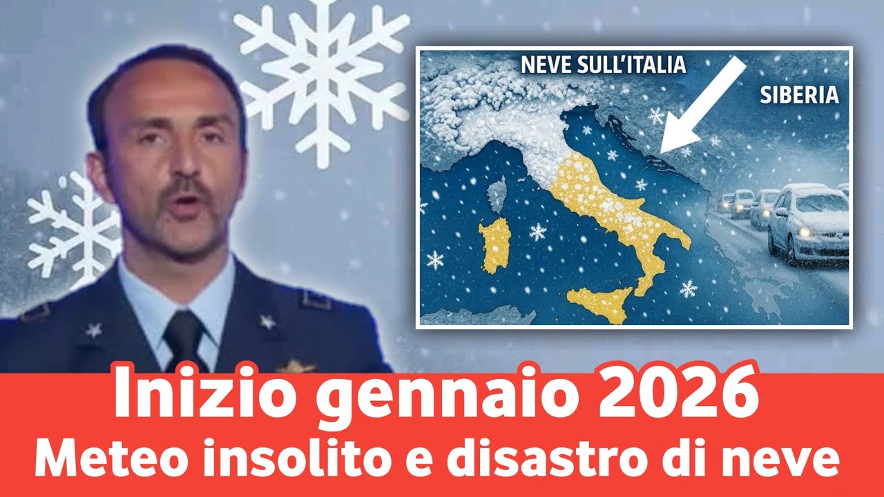 Previsioni meteo per l'inizio del 2026! Previsioni sconvolgenti epericolose che sconvolgeranno tutto