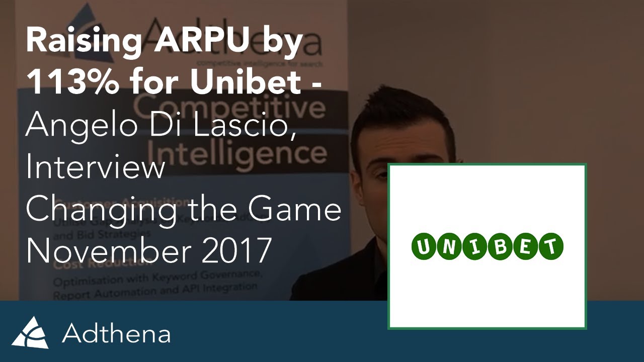 Raising ARPU by 113% for Unibet - Angelo Di Lascio, Interview