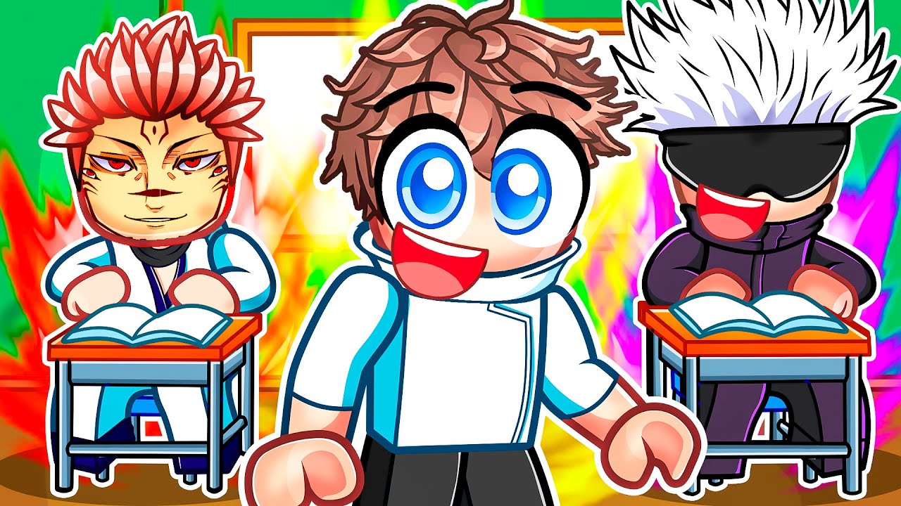 Mist Goes to JJK SCHOOL in Roblox Strongest Battlegrounds!