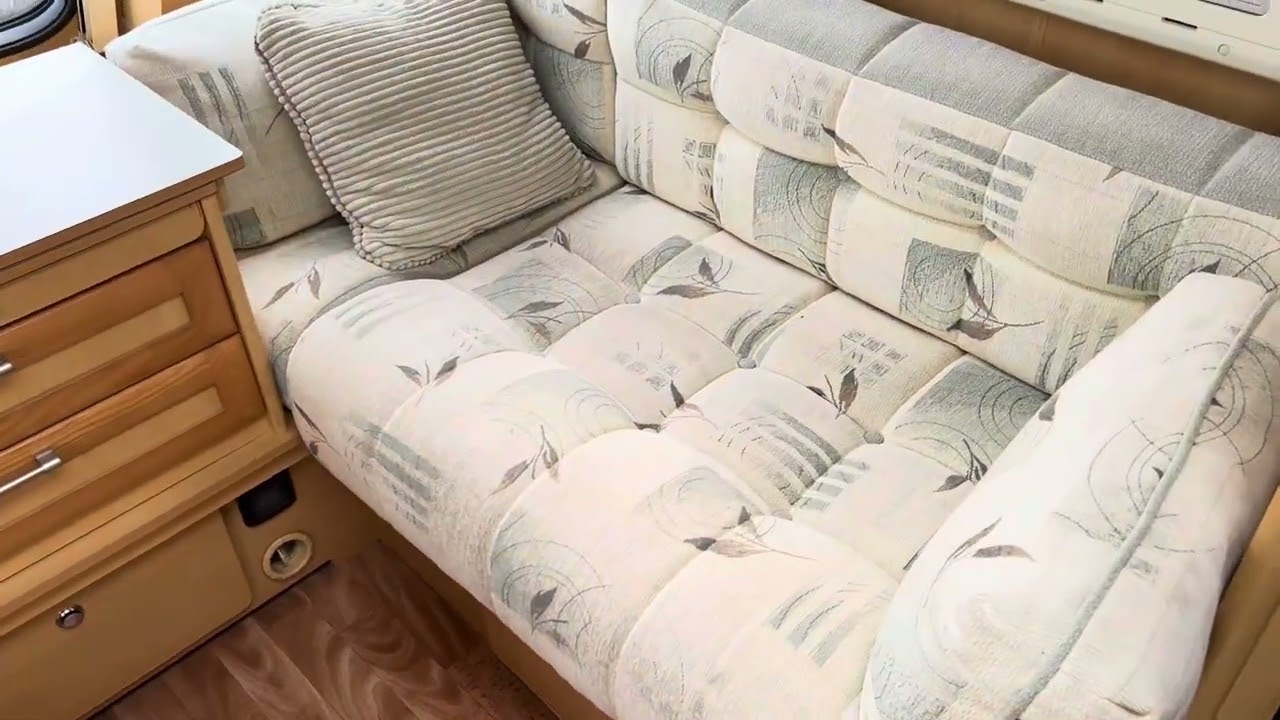 Elddis Odyssey 484 fixed bed 4 berth  lightweight caravans for sale at North Western Caravans