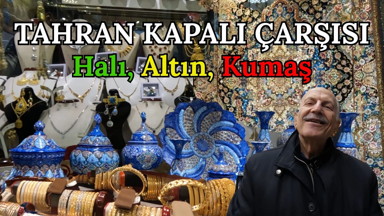 Tahran Çarşısı’nda Son Durum😱 Fiyatlar Şok Edici! | İran'da Kapalıçarşı, Halı, Altın,Kumaş Fiyatları