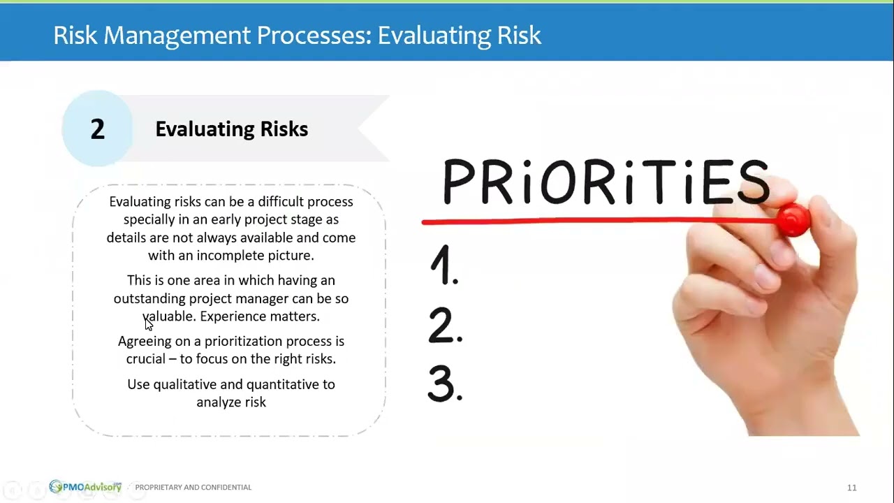 Everything about Project Risk Management and PMI RMP