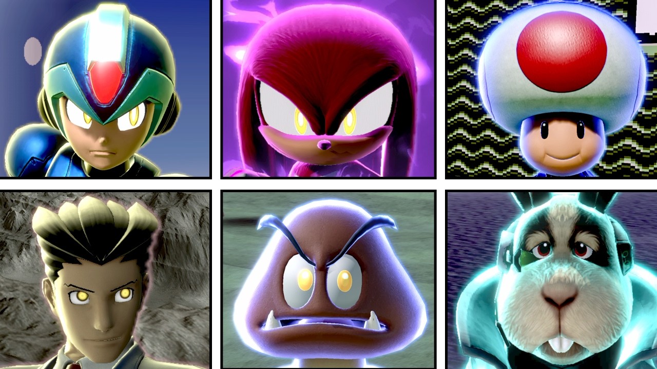10 пользовательских финальных ударов в Smash Bros Ultimate