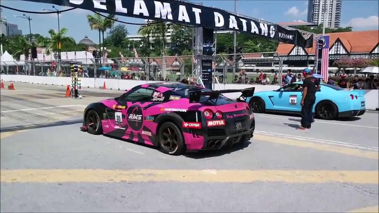 Supercars Awesome Engine Turbo Sound Drag Race In Malaysia