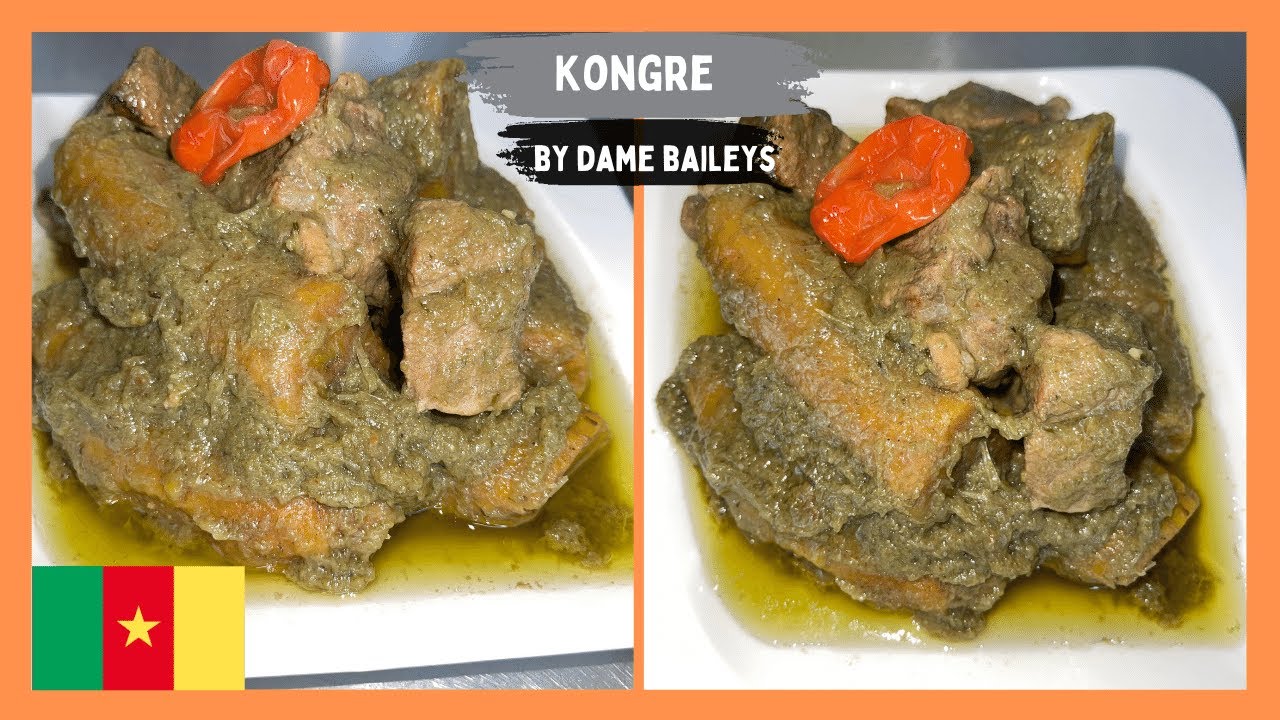 Recette du kondrè/comment préparer le Kondrè de Plantain à la viande de boeuf (cuisine camerounaise)