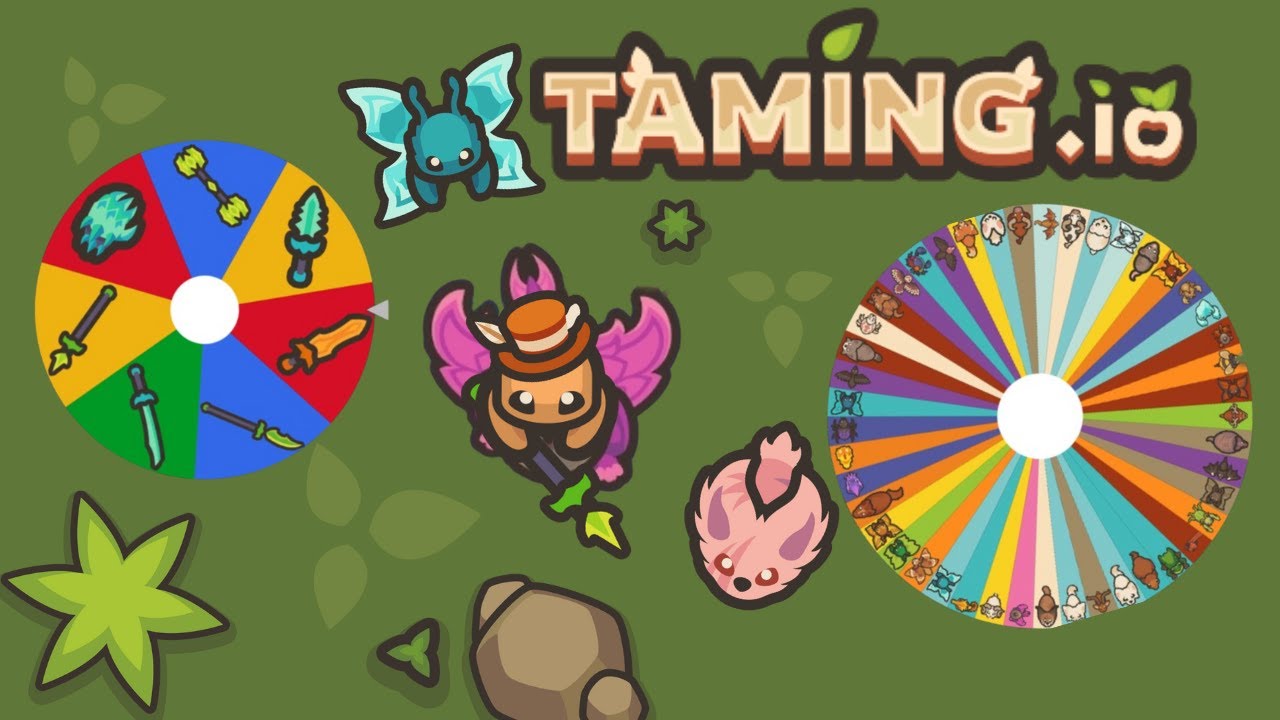 I did the RANDOM Pet/Weapon Challenge in Taming.io Again!