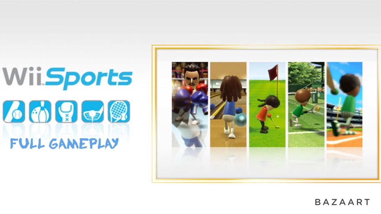 Wii Sports FULL GAMEPLAY (No Commentary)