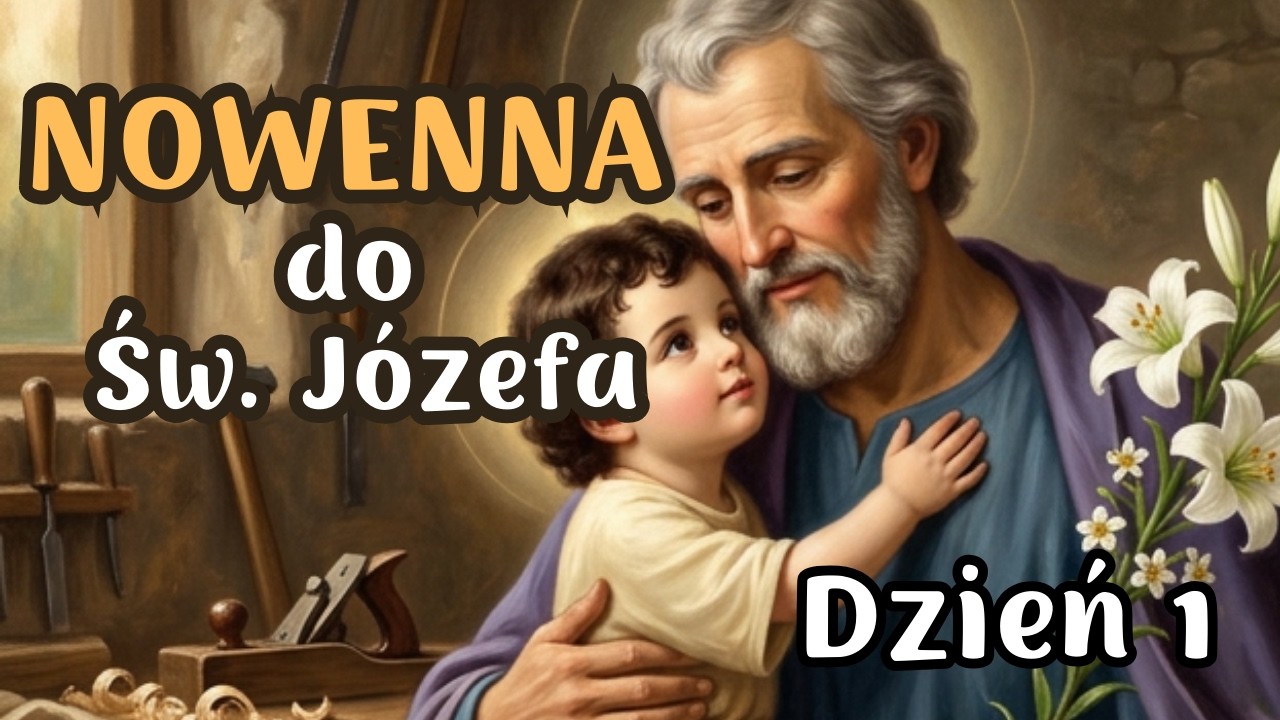 🌹 Nowenna do św. Józefa | Dzień 1 🌹 – Pomódlmy się razem o opiekę i łaski!