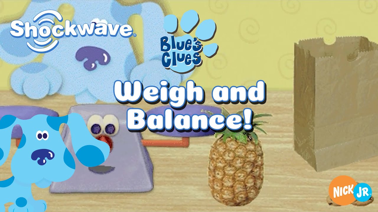 Blue's Clues™: Weight and Balance! (Shockwave 1999) - Nick Jr. Games