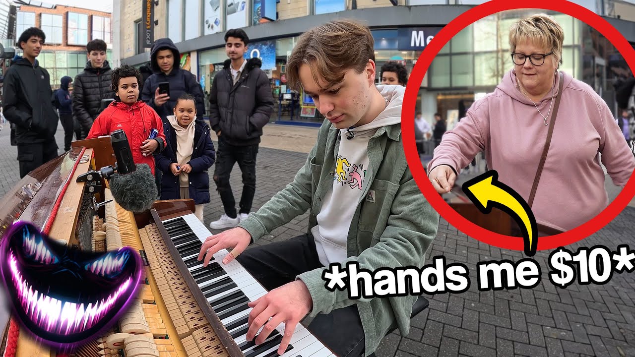 I Played PHONK Songs on Piano in Public! (Part 4)