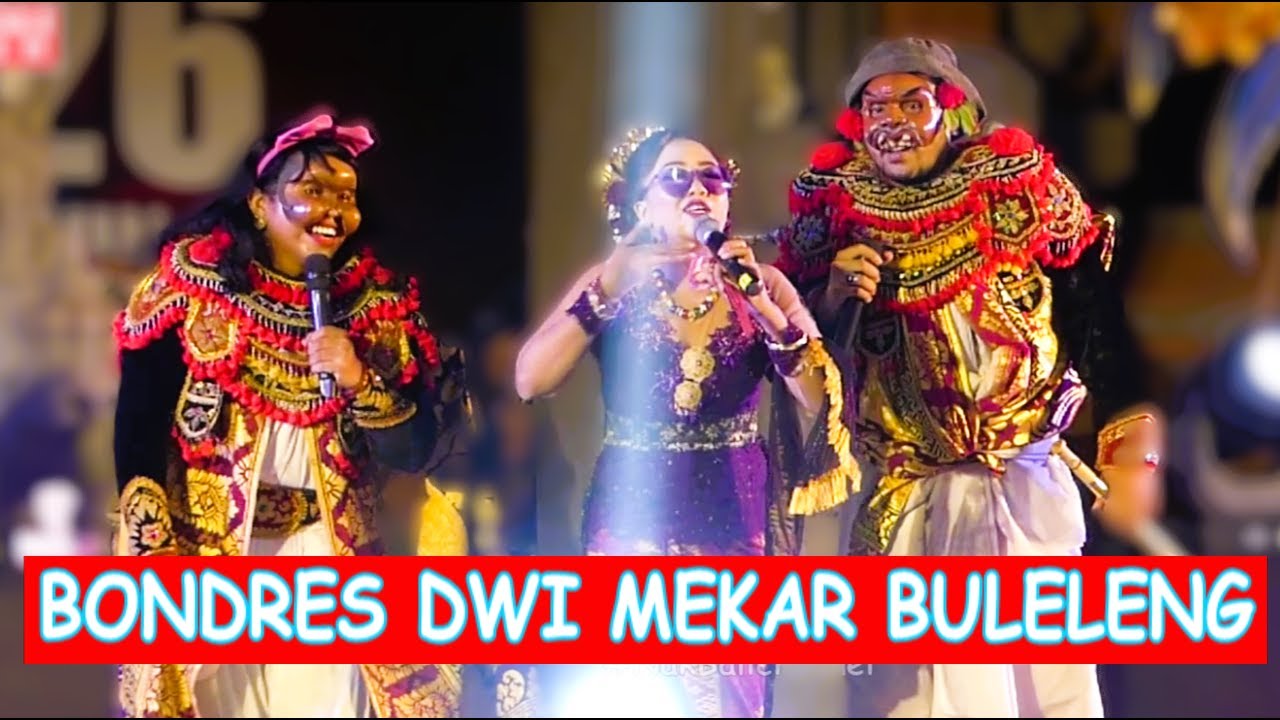 Bondres Dwi mekar Buleleng Lucu Menghibur Hut Kota Tabanan