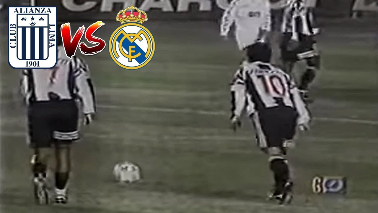LA VEZ QUE ALIANZA LIMA SE ENFRENTÓ AL REAL MADRID (1996)