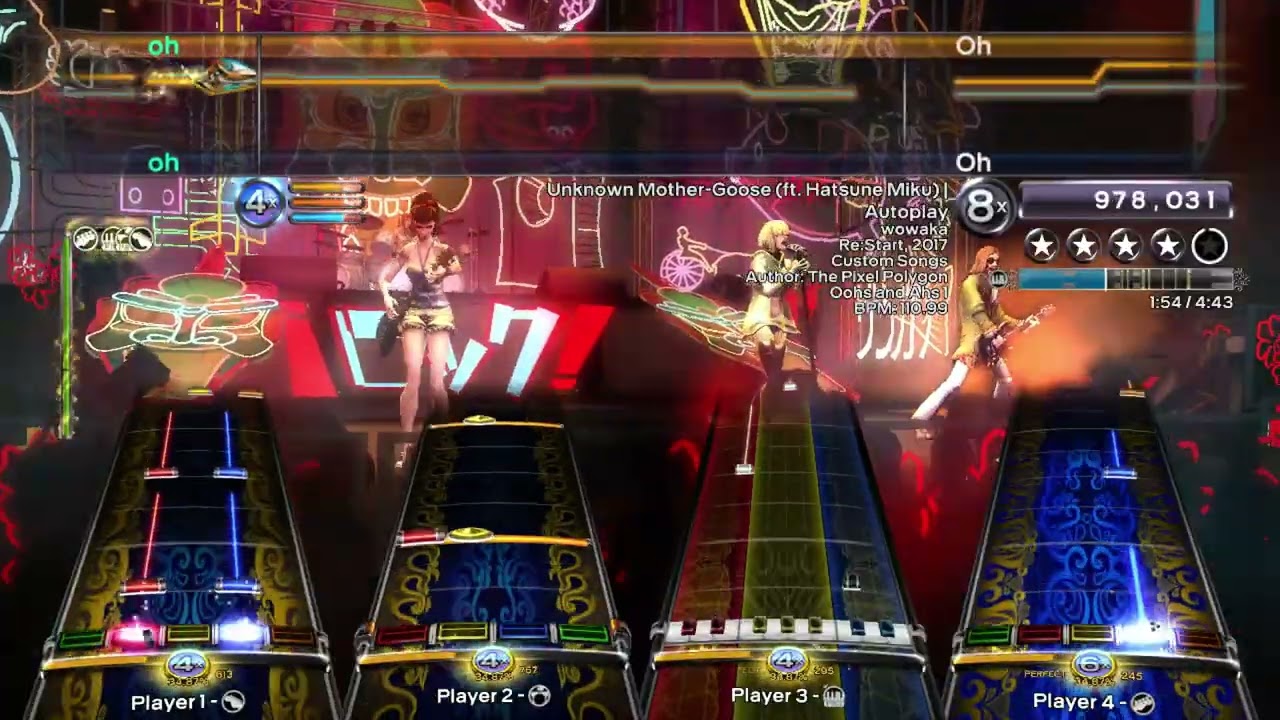 [Rock Band 3/YARG/Clone Hero] wowaka - Unknown Mother-Goose (feat. Hatsune Miku)