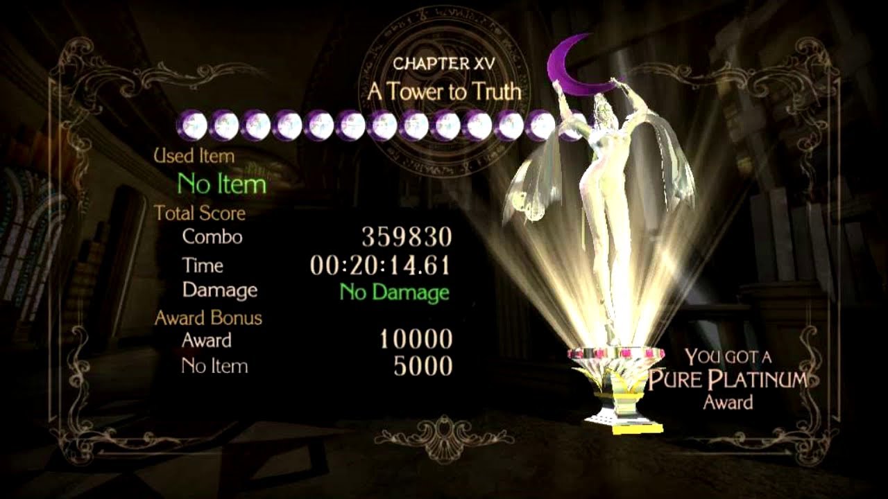 Bayonetta Chapter 15 Non-Stop Infinite Climax (Pure Platinum)