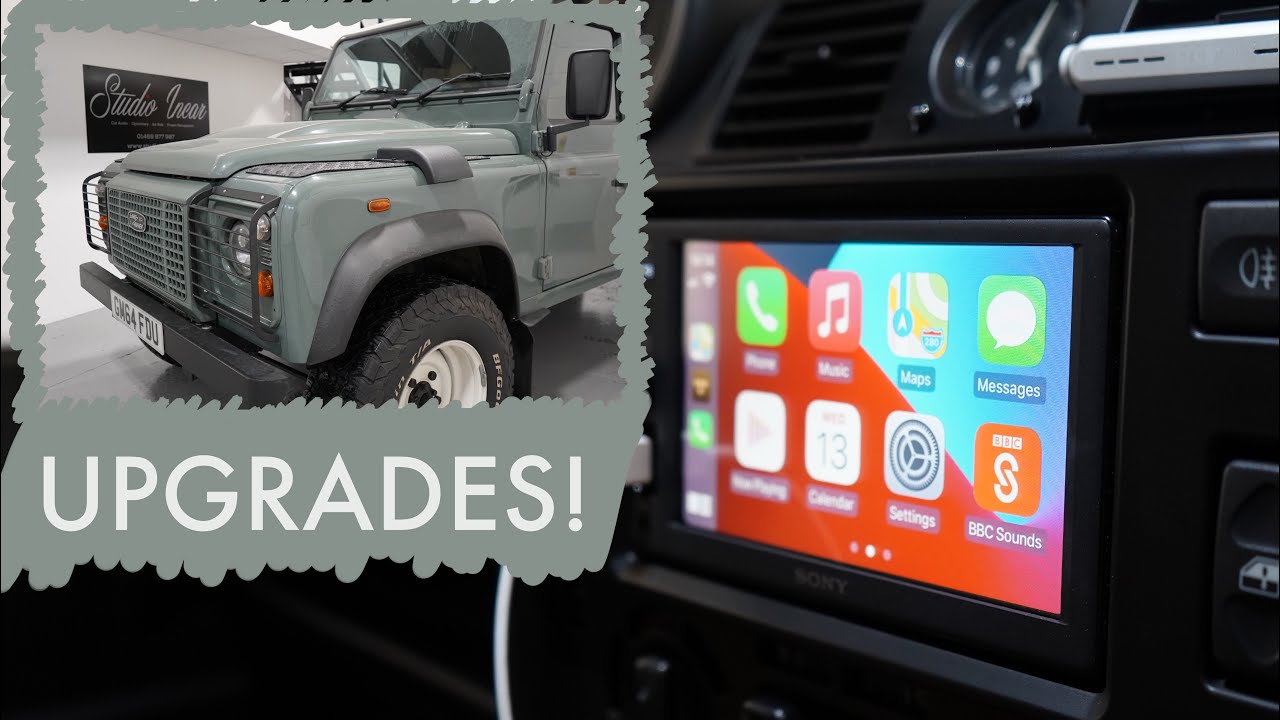 Landrover Defender 130 Upgrades! Sound system by Studio Incar