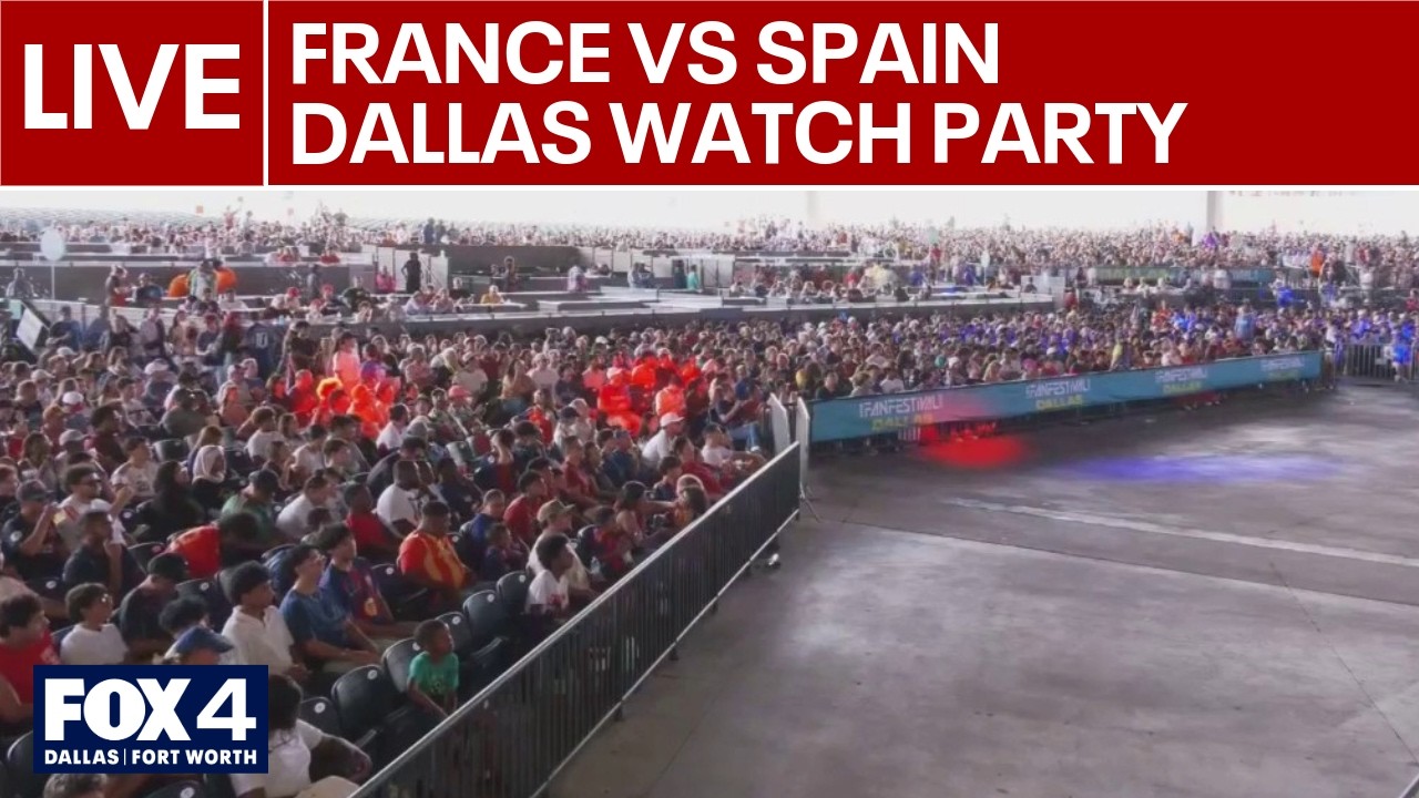 🔴LIVE: France vs. Spain Watch Party | FOX 4 News