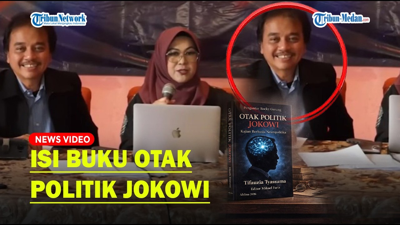 DOKTER TIFA Berapi-api Bahas Buku Otak Politik Jokowi, Ekspresi Roy Suryo Jadi Sorotan❗
