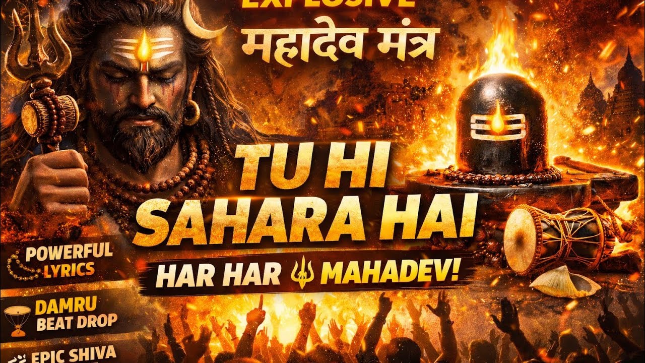Tu Hi Sahara Hai | Powerful Mahadev Devotional Anthem 🔱 | Aradhya Mahadev Official