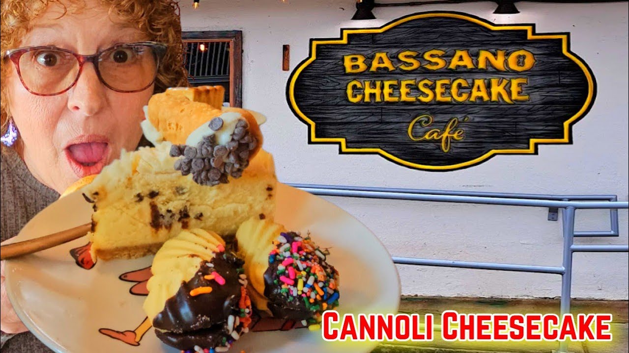 Eating at Instagram's Most Viral Place! Bassano Cheesecake Cafe Safety Harbor! So We Had to Try It!