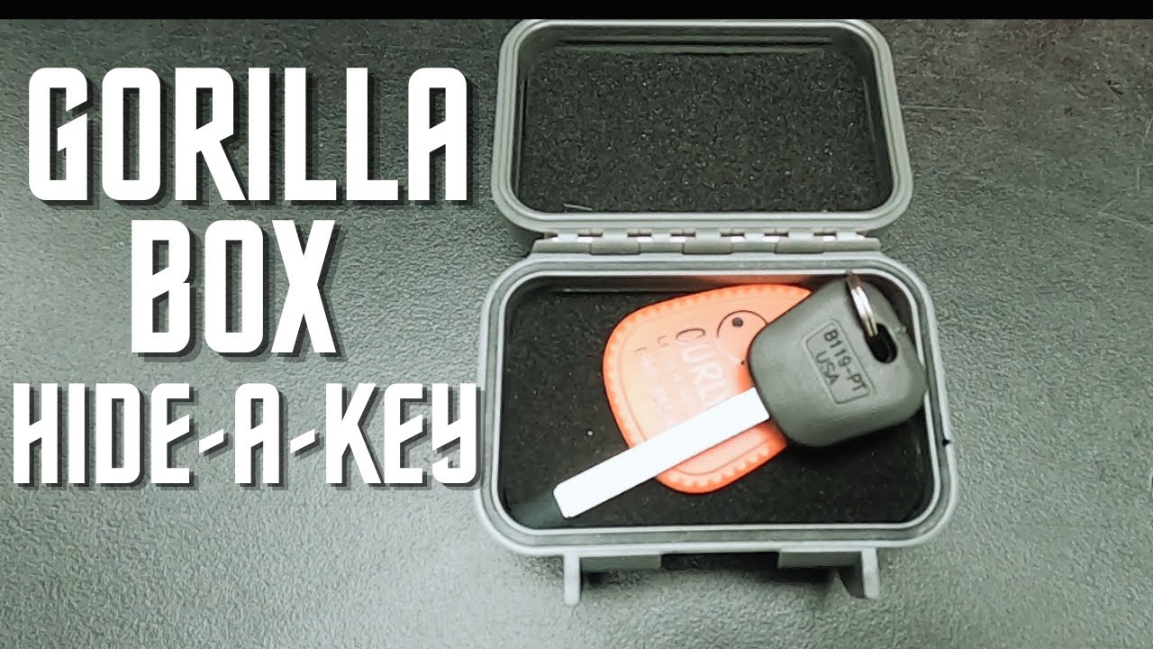 Gorilla Box Stash -  Spare Key Hide for the Truck