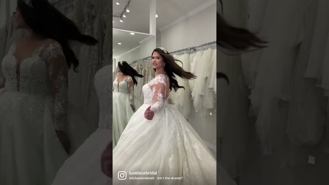 Luxe & Lace Bridal Boutique | The Ultimate Dramatic Wedding Gown
