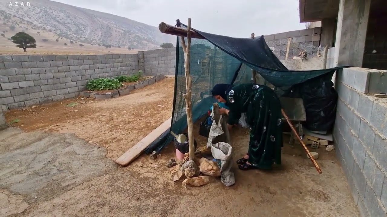 “Joyful Raindrops: Halime’s Triumph Over Struggles with Her Children”