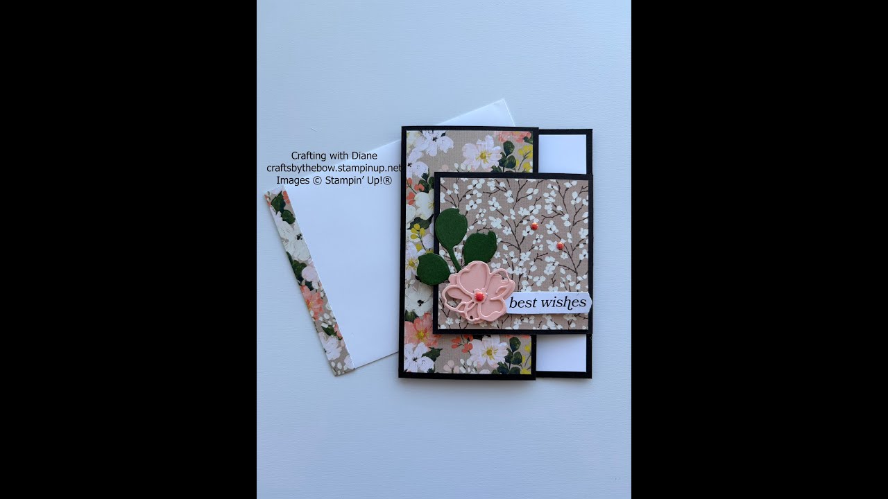 FB live replay December 23 2025 - Petals of Beauty front flap card