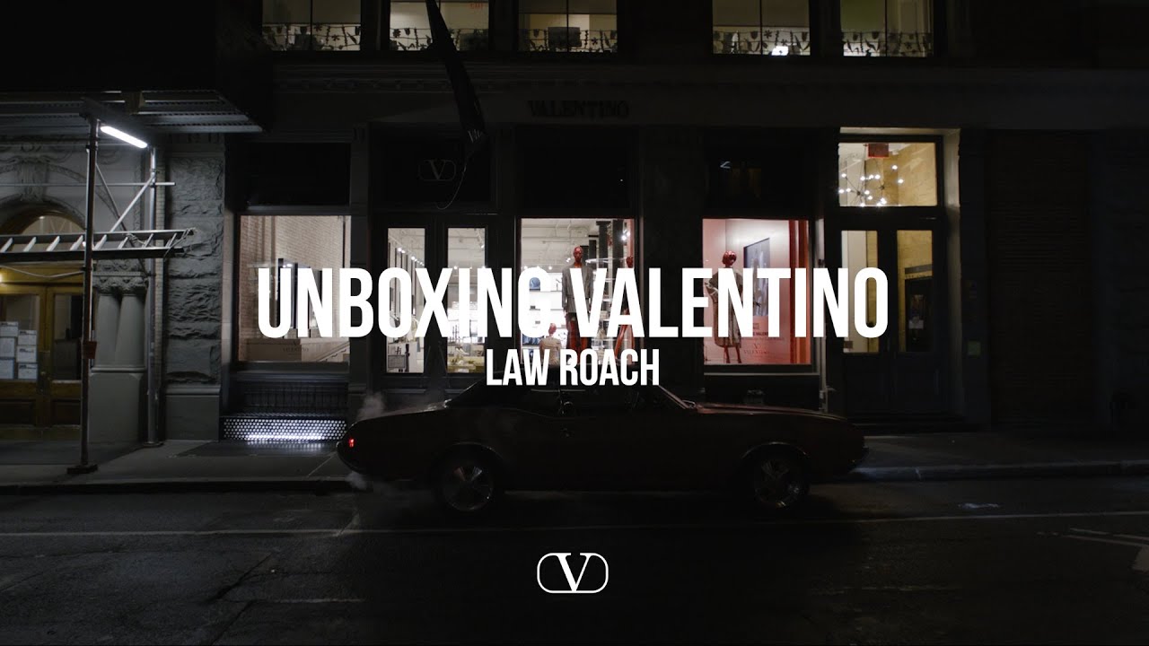 Unboxing Valentino | Law Roach