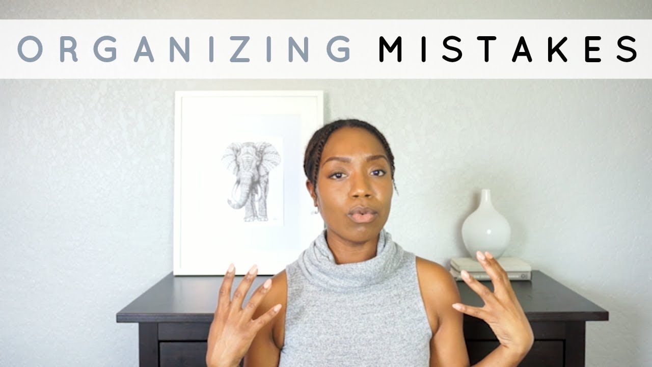 Organizing Mistakes - Recognized & How to Prevent Them | Rescue My Space