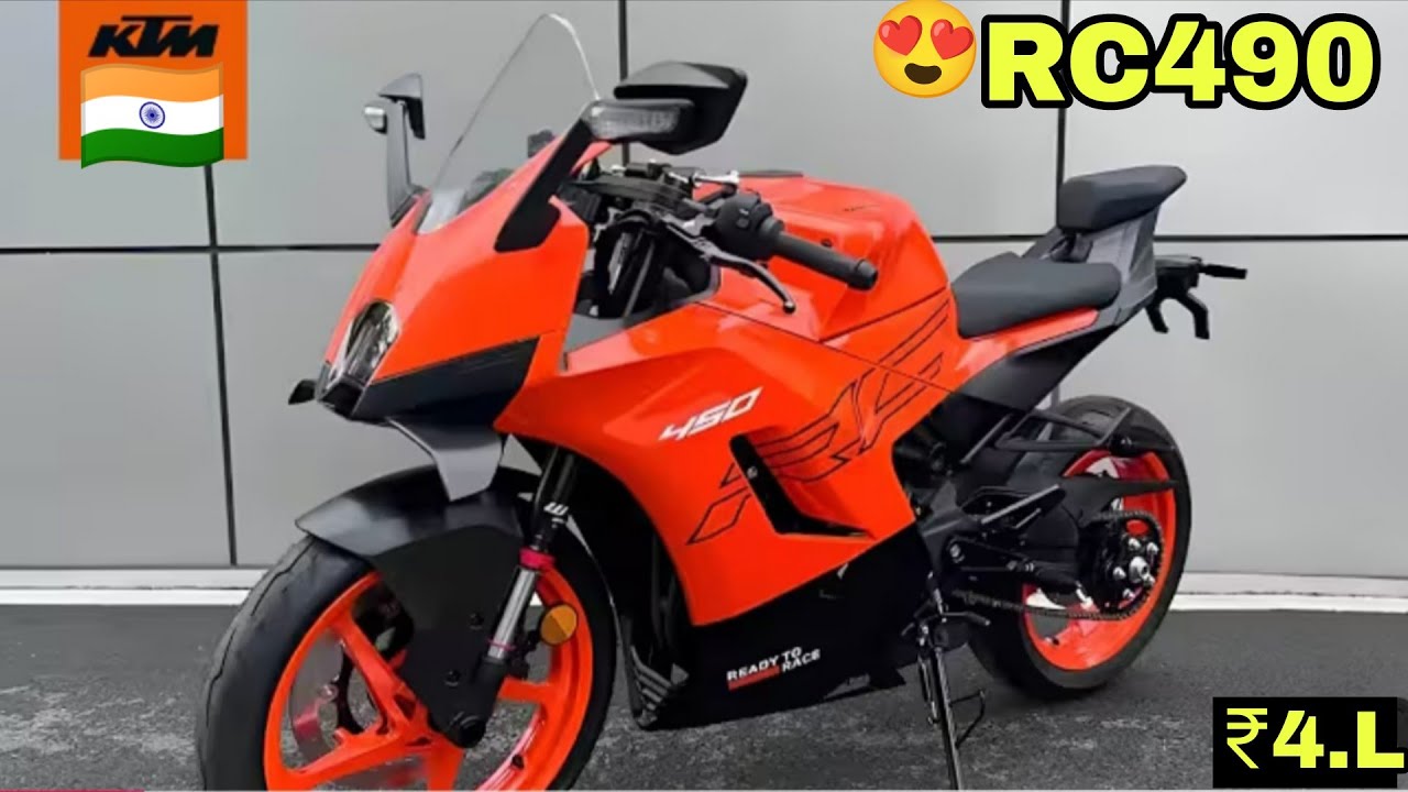 KTM RC-490🔥 CONFIRMED LAUNCH DATE IN INDIA🇮🇳 |Rc490 new look, features, price review in hindi| 