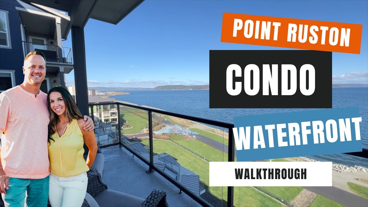 YOU DON'T WANT TO MISS OUT on this Tour of a Luxury $1,275,000 Point Ruston Waterfront Condo.