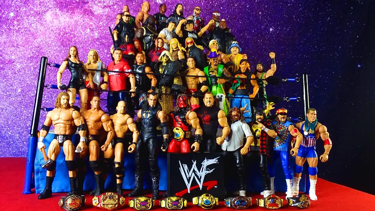 WWF Attitude Era MATTEL Action Figure Collection
