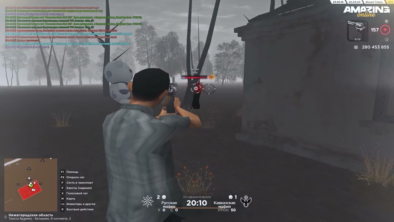killing opponents [gta in desc]
