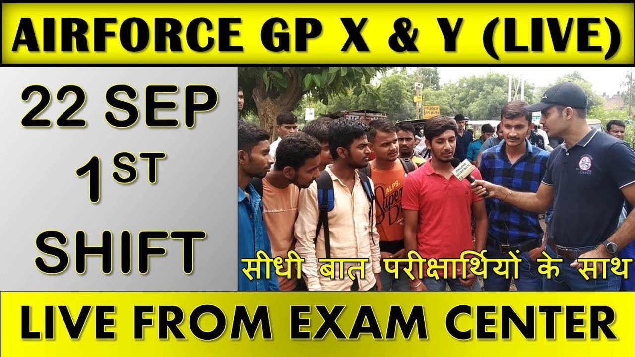 AIRFORCE GROUP X & Y 22 SEP 2019 1st SHIFT EXAM REVIEW| AIRFORCE GP X & Y LIVE  22 SEP 19|
