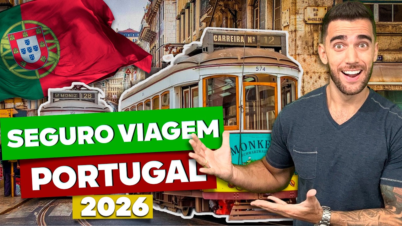 O melhor seguro viagem para PORTUGAL em 2025! E o mais barato!