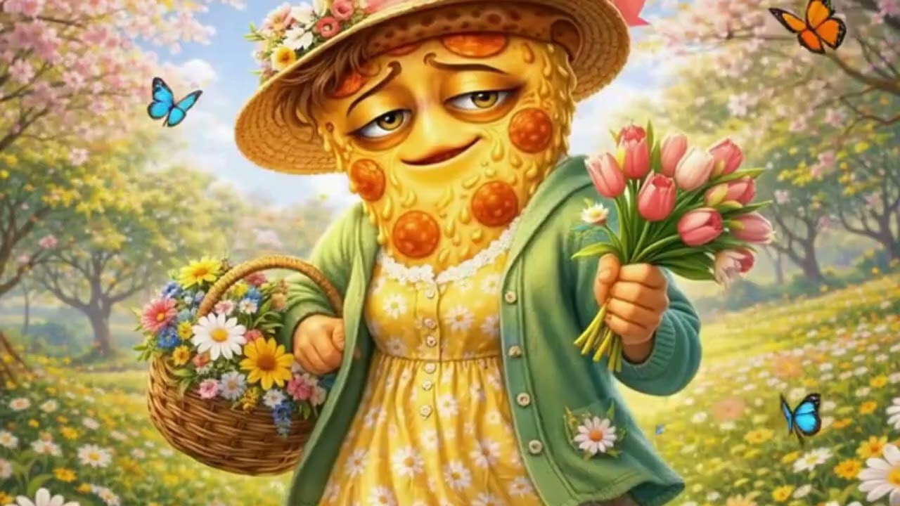 #country SadPizza - First blooms of spring