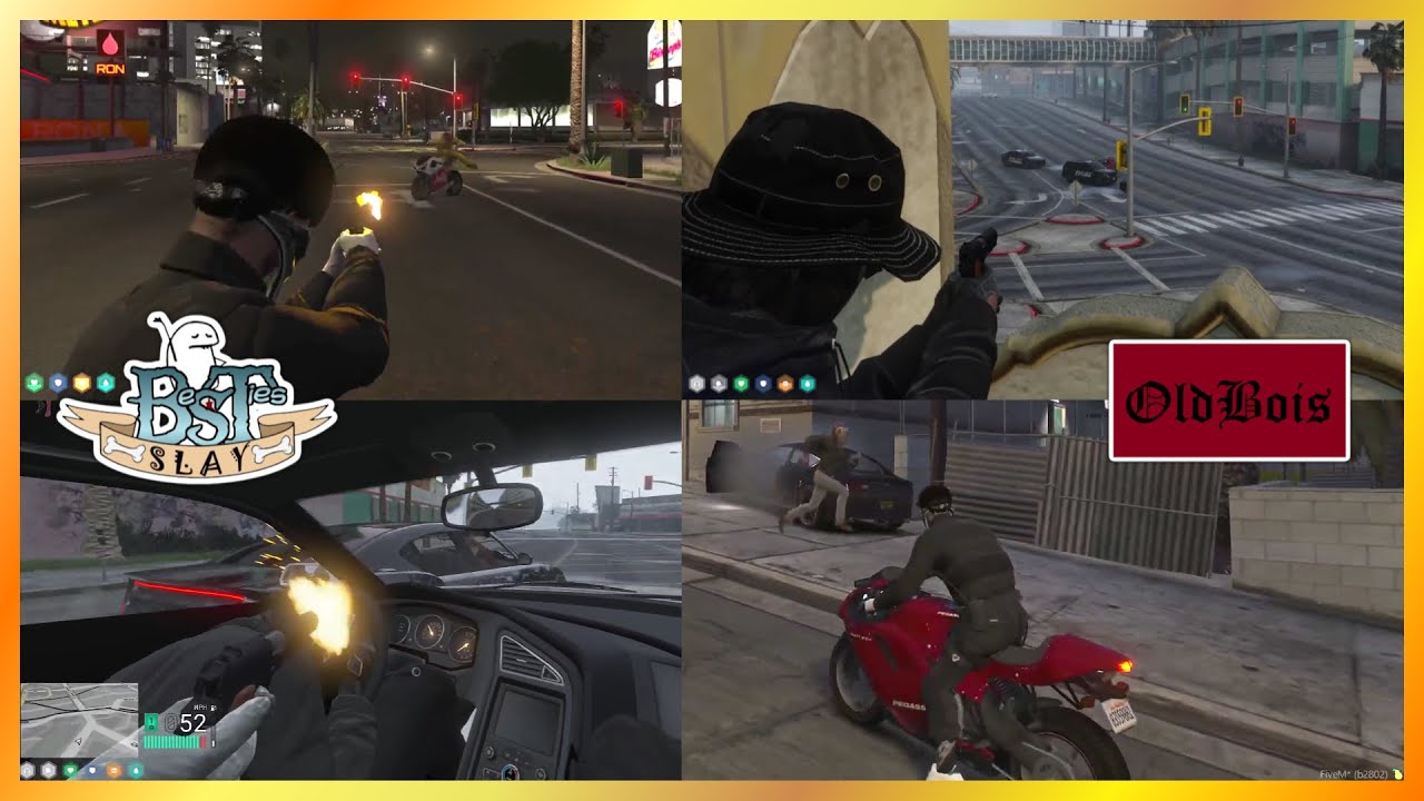 Besties vs Lang's Crew War Starts (Multi POVs) | NoPixel 4.0 GTA RP