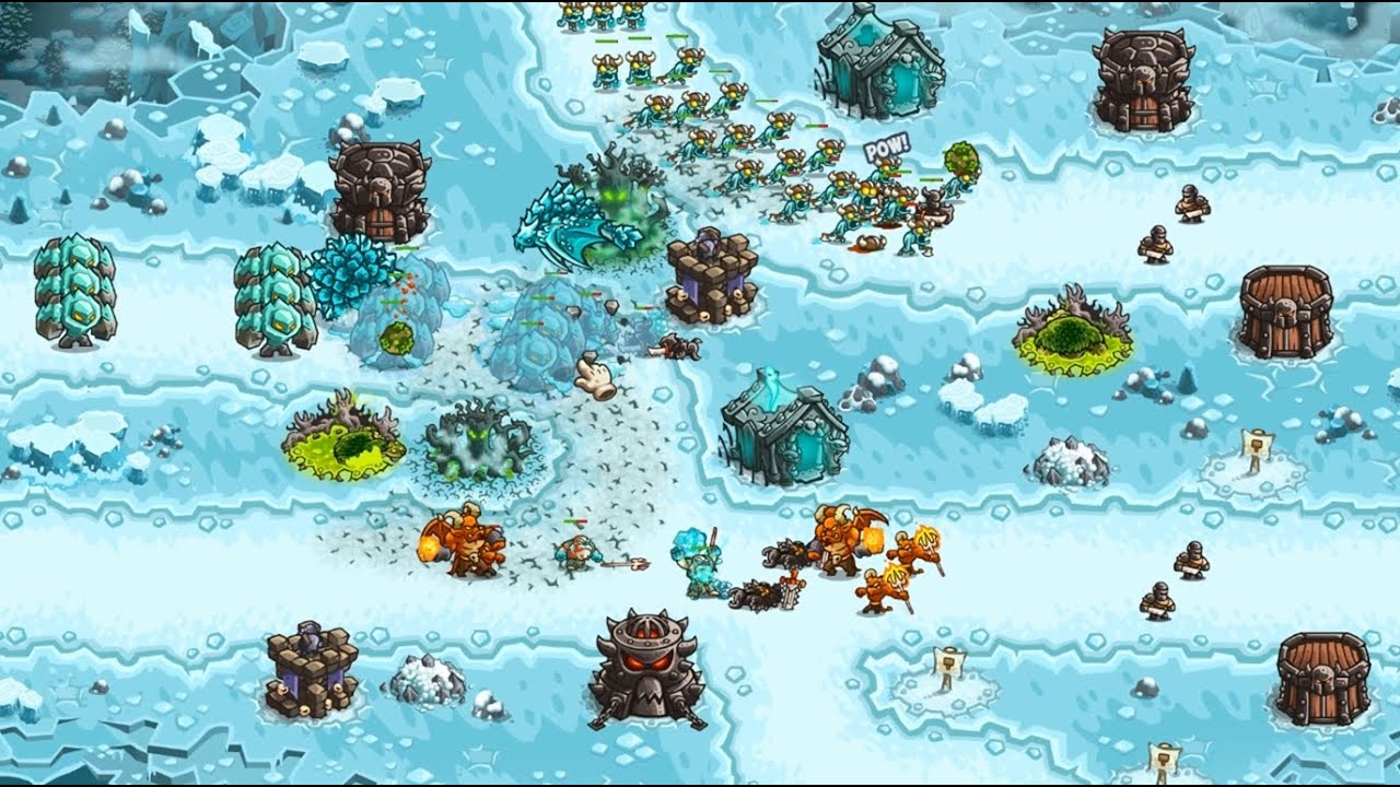 Kingdom Rush ReVengeance - Iravocti Glacier Campaign (Impossible)