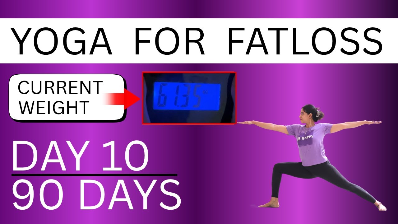Йога для похудения, день 10 | 90 дней